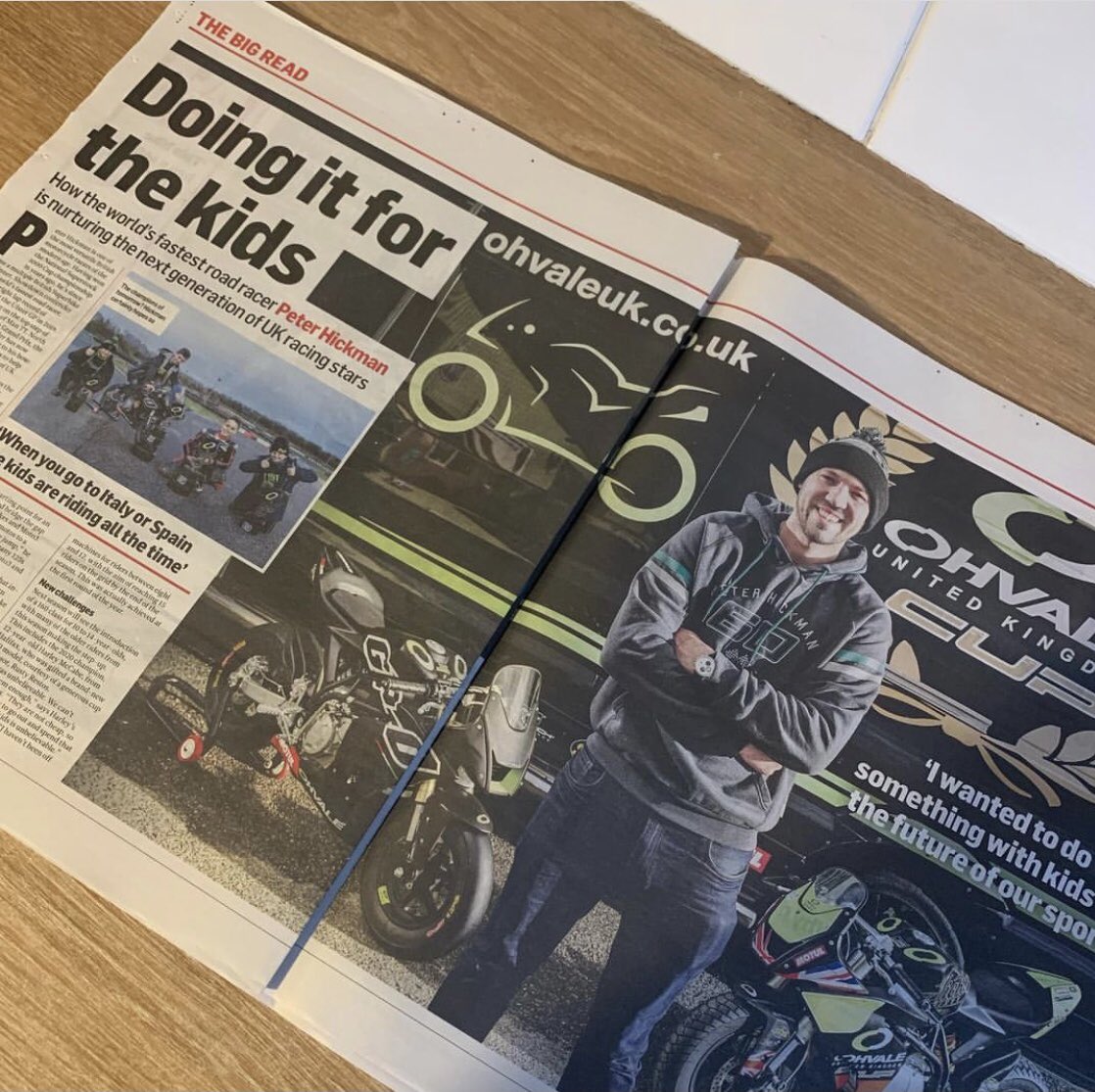 UkOhvale's tweet photo. Be sure to grab your copy of this weeks @MCNnews to read all about us here at Ohvale UK and the Ohvale UK Cup 

#ohvaleuk #ohvaleukcup #mcn #richenergy #britishminibikes #progress #hickyracer60 https://t.co/Eg1LZ2zCPw