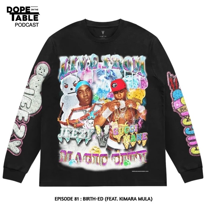 TableFullOfDope's tweet photo. EPISODE 81 : BIRTH-ED

This week, the guys are joined by Kimara Mula, co-host of the ''Passe Le Moh'' show. They give their thoughts on the Jeezy &amp; Gucci Verzuz, Meg thee Stallion's Good News, Alex breaks down ClubHouse, give zero fucks about Kevin Hart's new special, and more. https://t.co/8oThCvPaO5
