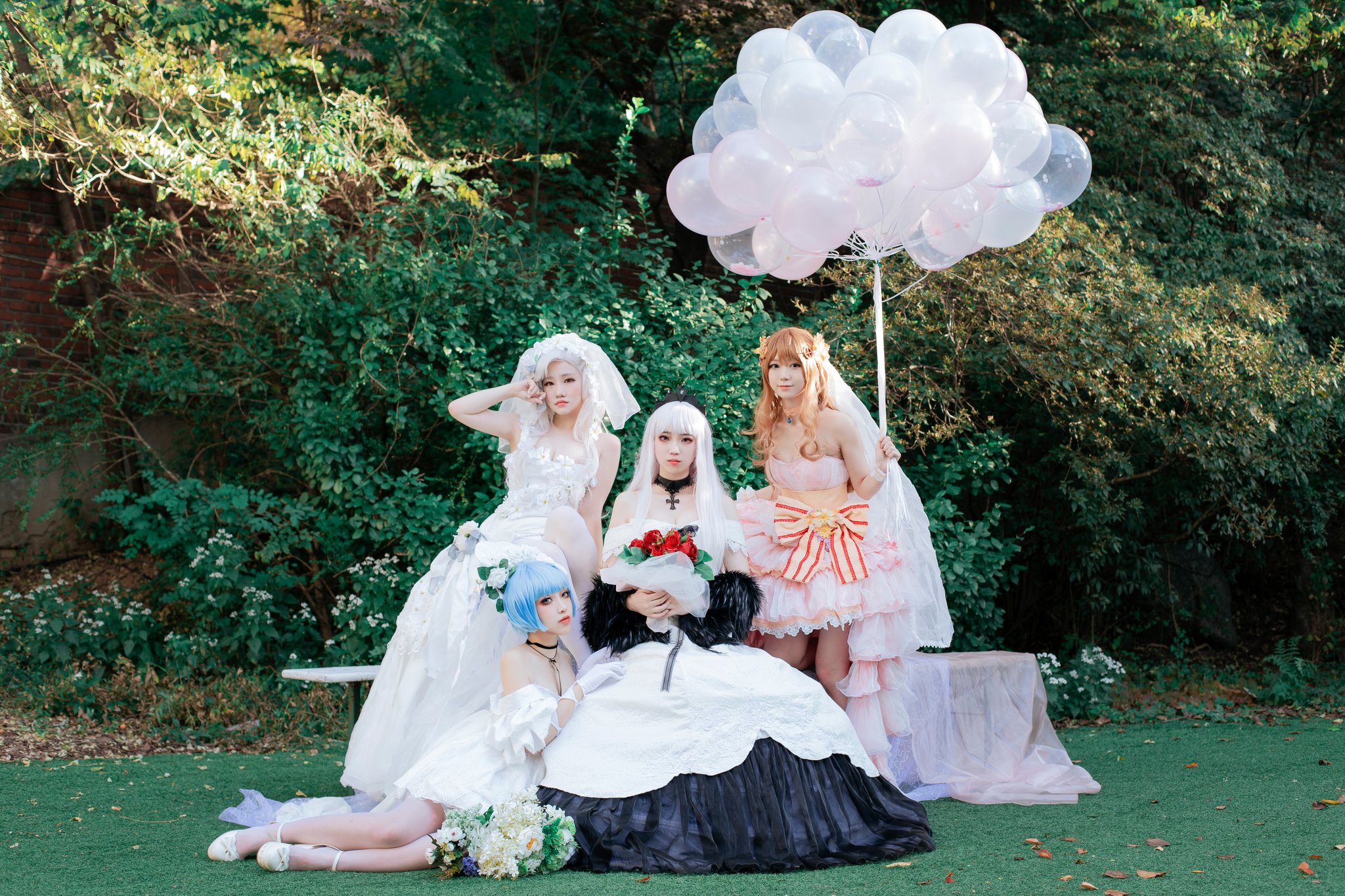 画像,少女前线 /소녀전선/Girls' frontline-너의 꽃말은 / 웨딩팀코🌹 @_salty_cocoa🌸 @enmyo_4_sebas🌼 @…