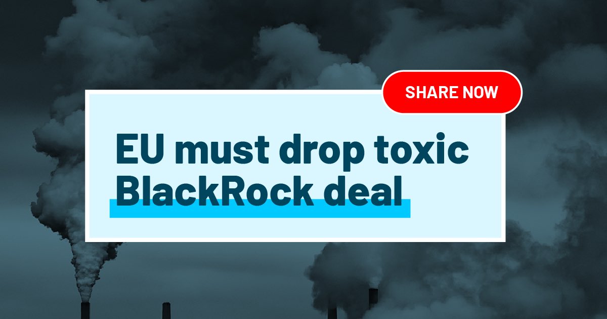 XRBrentLondon's tweet photo. 🤦🏻‍♀️🤦🏾 EU's Ombudswoman just confirmed @EU_Commission failed when hiring @BlackRock. To get a real #EUGreenDeal, the EU can't have world's #1 investor in fossil fuels 🛢🏭 advise on climate rules for banks!
🌍 Share &amp; use #NextGenerationEU to demand #ClimateJustice #DropTheDeal https://t.co/nsHXNQ0LaZ