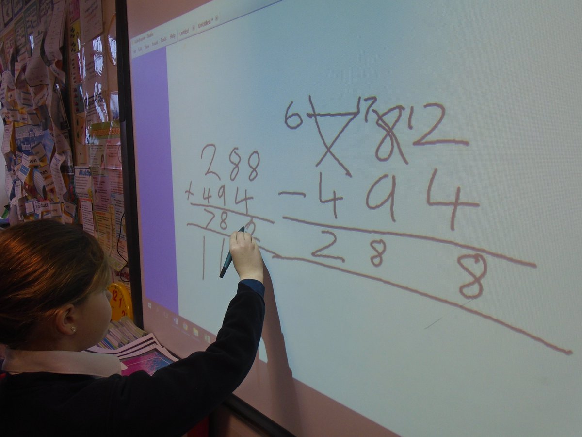 HappisburghSch's tweet photo. Some of our class have been sharing their learning with their peers.
We are using written methods for subtraction. https://t.co/VqWehKKQWk
