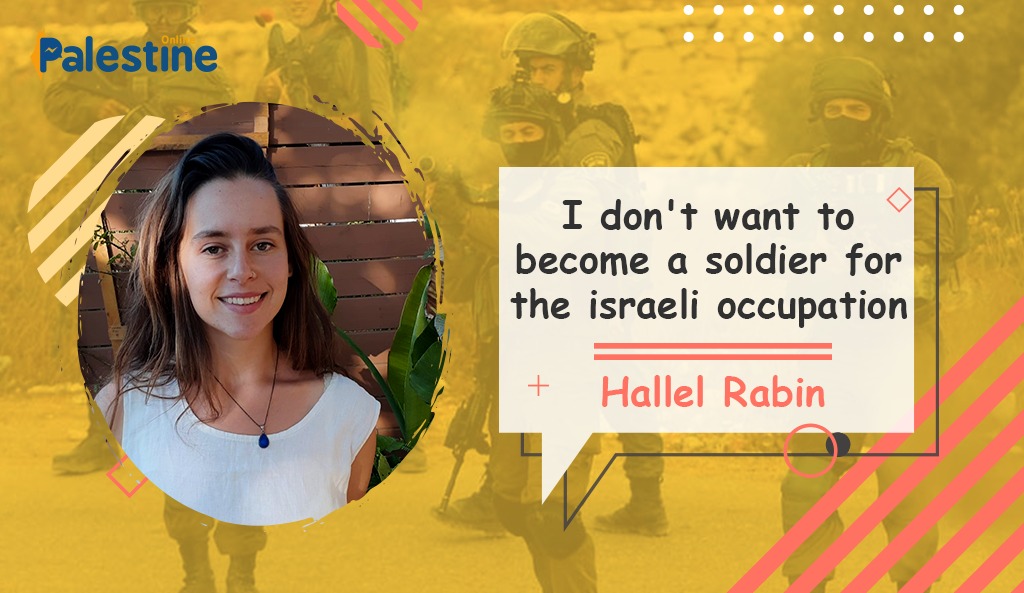 OnlinePalEng's tweet photo. After 56 days in military jail - Hallel Rabin is free after refusing to draft to the Israeli military for reasons of conscience:
"I don't want to be a soldier for occupation and war”. https://t.co/ih5bBfksCR