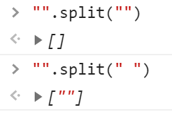 Today someone told me that String#split can NEVER return an empty array, which is wrong, but I can see how one might arrive at that conclusion. Every day I learn something worse about JavaScript