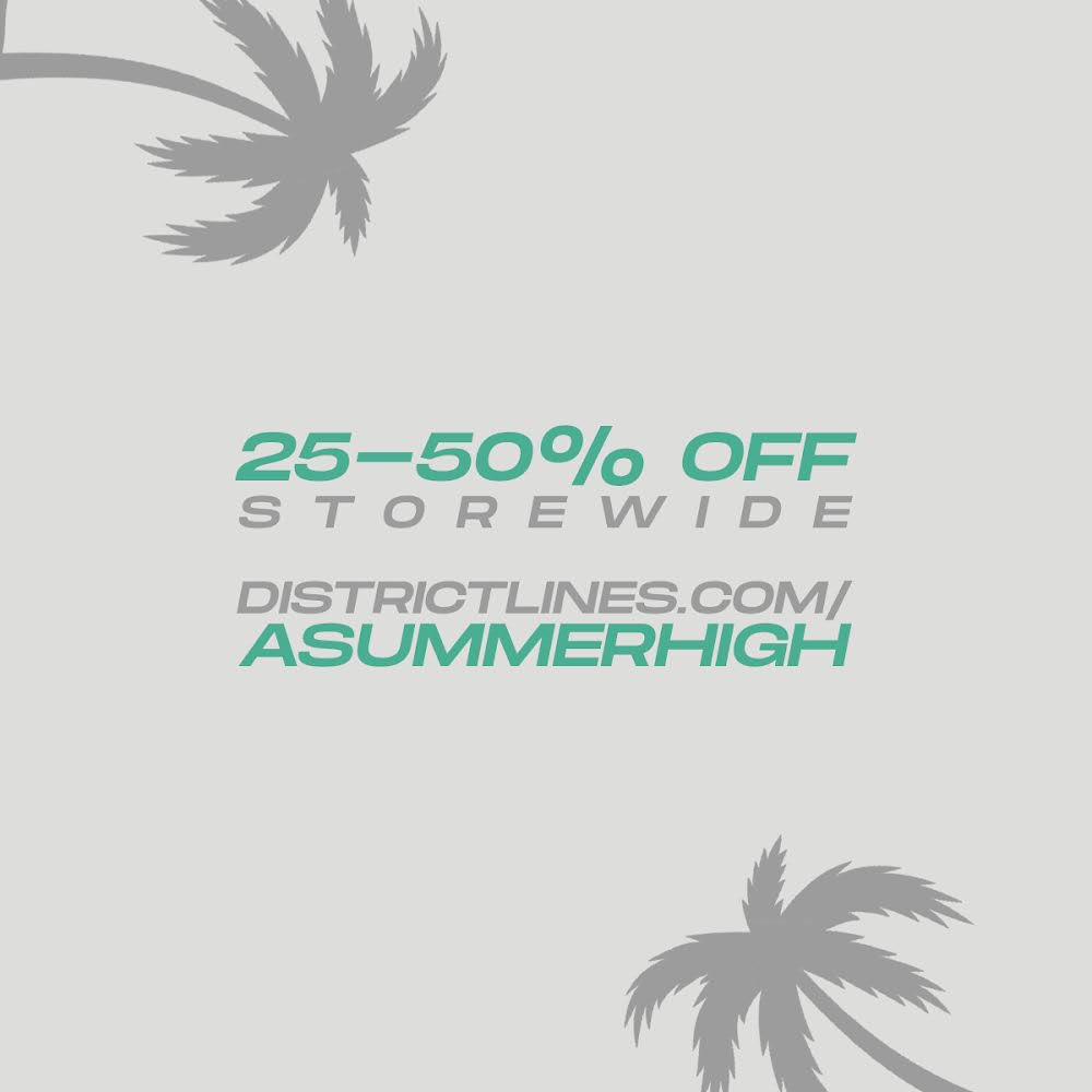 ASummerHigh's tweet image. WE ARE DOING A BLACK FRIDAY SALE ON OUR MERCH STORE. Use Promo Code AFALL20 for 20% off throughout the entire store from RIGHT NOW through the end of the weekend.

districtlines.com/asummerhigh