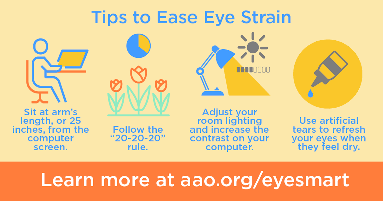 Priyank33285651's tweet photo. Eye strain ome of the most serious issue these days..follow the tips to ease ur eye strain...
Care for ur eye
#visionenvision
#eagle's eye https://t.co/JKT2YKgRNU