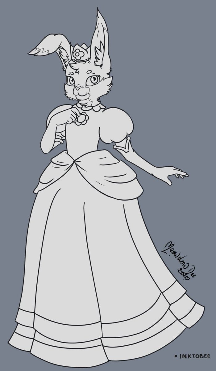 Meow_LowDee's tweet photo. Inktober - Day 8

© Maddox belongs to her owner
© Art by me

#princess #daisy #maddox #demash077 #meowlowdee #nintendo #super #mario #male #rabbit #bunny #boy #dress #crown #inktober #challenge #day #eight #flower https://t.co/QOkzzWgTy2