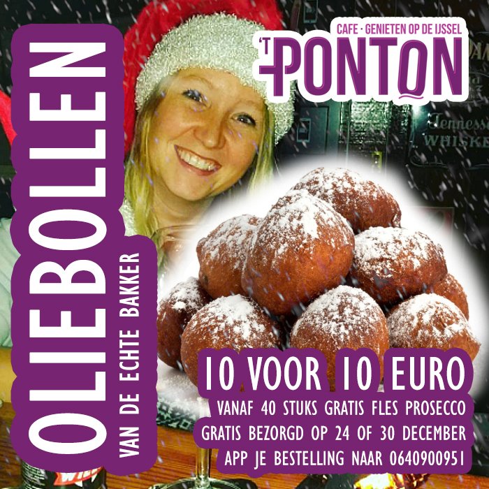 Na de overheerlijke appelflappen en gevulde koeken volgen nu oliebollen van dezelfde bakker! Gratis bezorgd op een van de twee dagen in Kampen en IJsselmuiden. Bestel snel via 0640900951. Gratis flesje bubbels vanaf 40 stuks! #delenislief #kooplokaal #helpdehoreca #staysafe