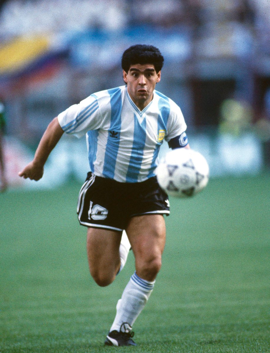  Eric Cantona: “Some say Pele was the greatest player of all time, but not me. Maradona will always be the greatest."  Jorge Valdano: “Beyond everything else, no ball ever had a better experience than when it was at his left foot.”