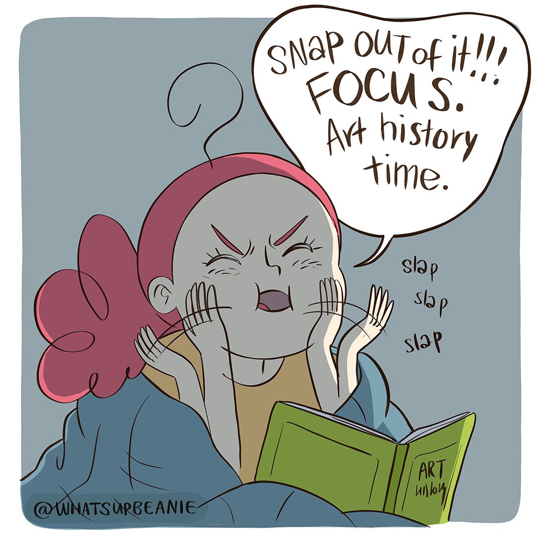 (2/2) study distractions 