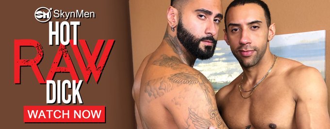 'HOT RAW DICK' is Served Up Fresh to Hungry Hunks in @SkynMen's Heavenly New HD Feature, Starring @JAYxALEXANDER