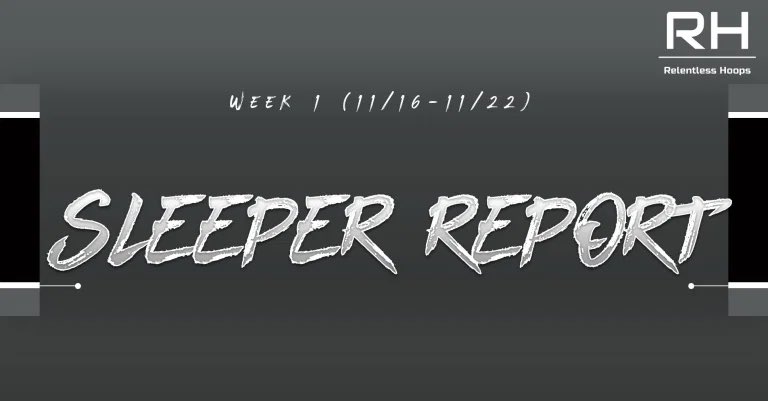 Our Sleeper Report from Week 1 (11/16-11/22) is up, this will be a weekly feature on overlooked players that we see. The 1st week of action had lots of good prospects to see from a variety of areas.

relentless-hoops.com/2020/11/25/wee…
