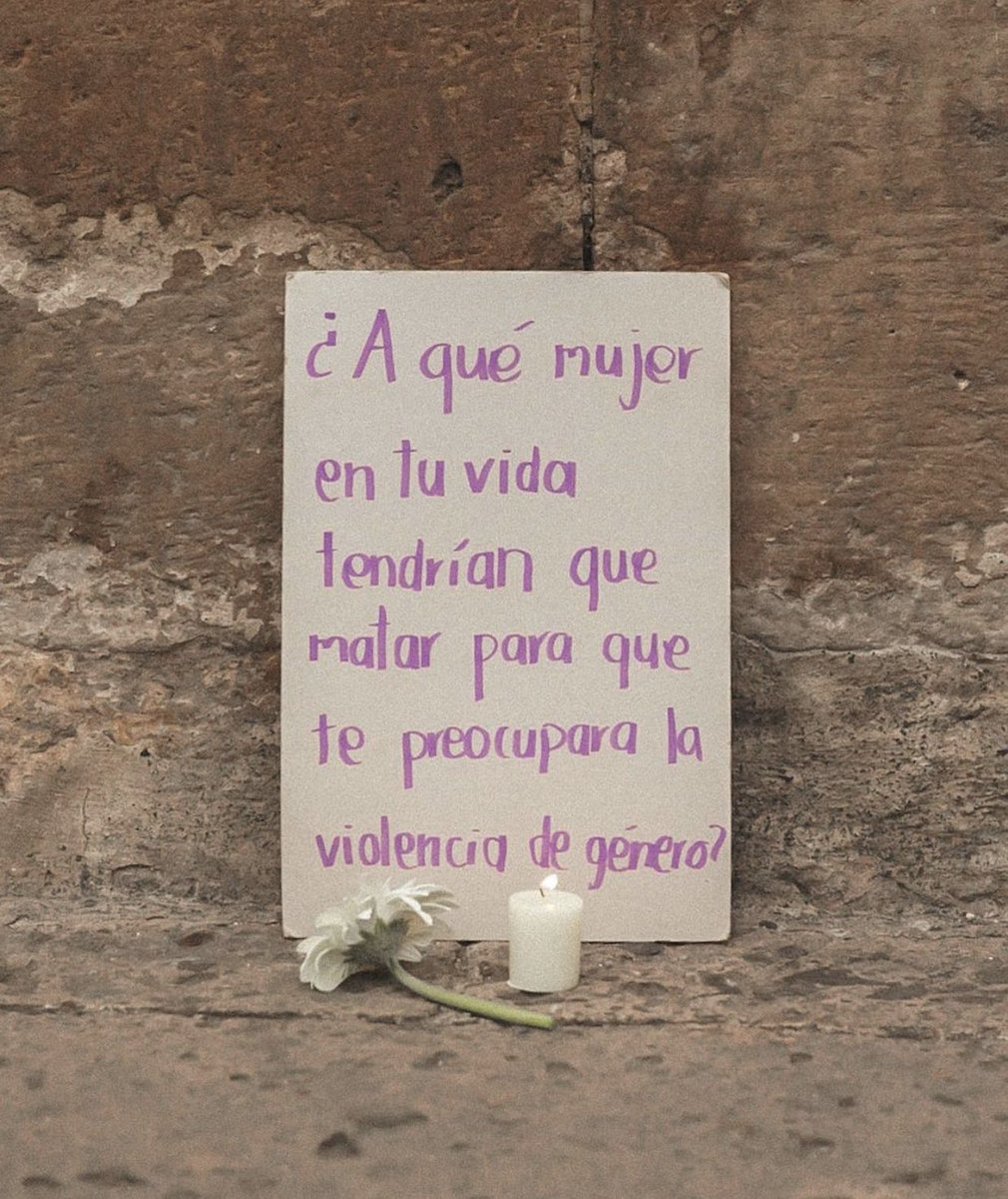 Les dejo esto, para que reflexionen... #25N 💜