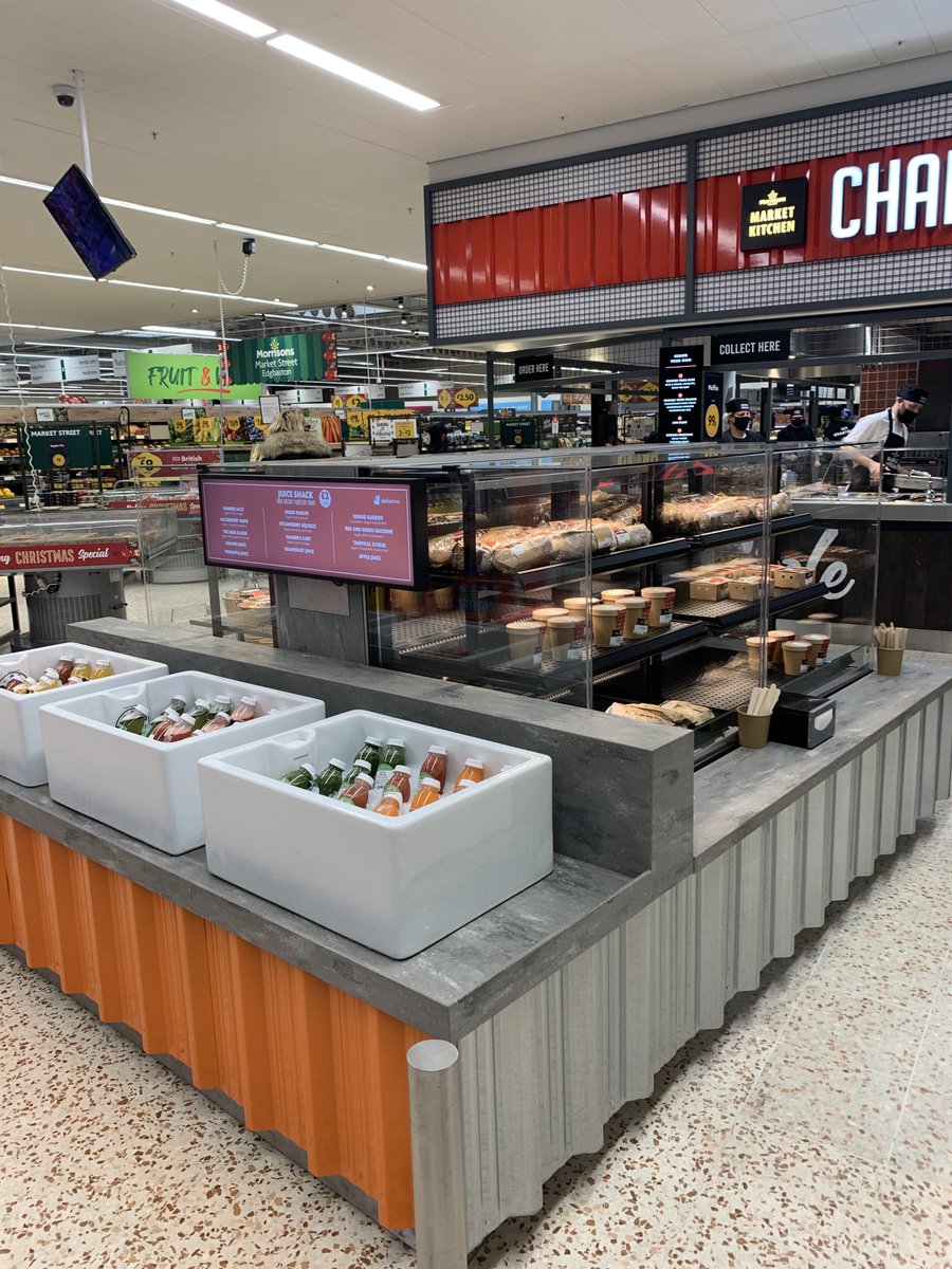 Frijadouk's tweet image. Morrisons have gone one step further with their Market Kitchen concept at Edgbaston. The Fri-Jado MCC Hot &amp;amp; Cold grab &amp;amp; go units are a great focal point with real transparency when you walk into the store, the counter really does make it "All About The Food"