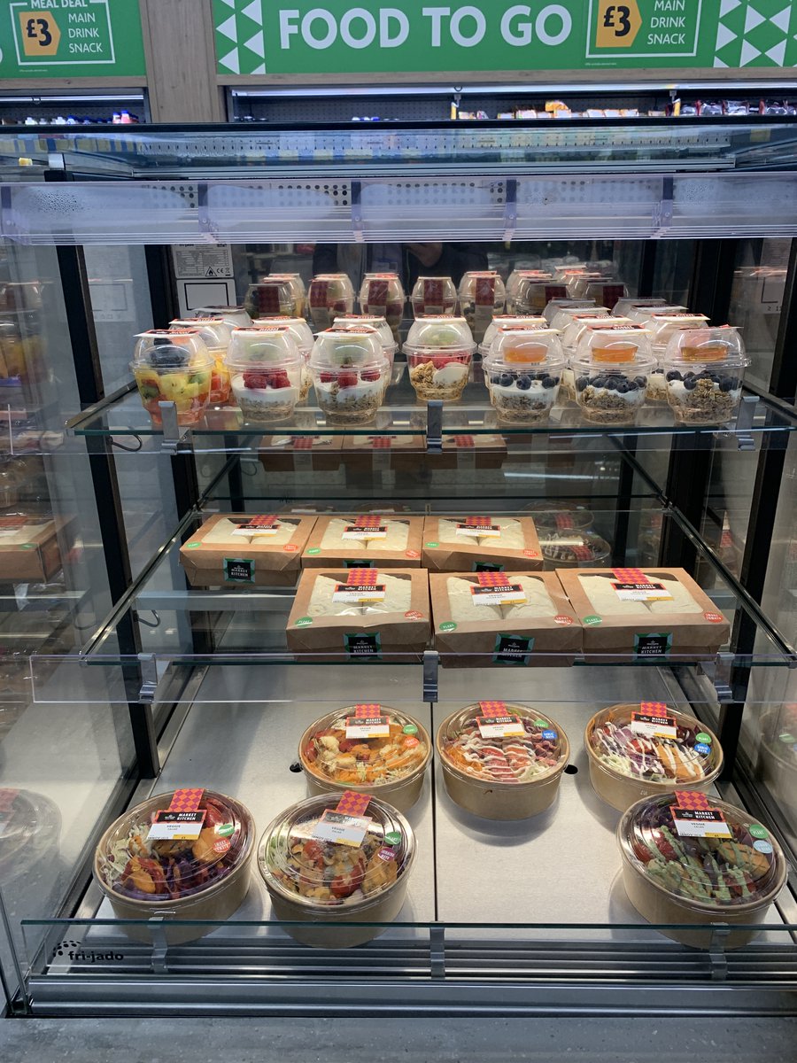 Frijadouk's tweet image. Morrisons have gone one step further with their Market Kitchen concept at Edgbaston. The Fri-Jado MCC Hot &amp;amp; Cold grab &amp;amp; go units are a great focal point with real transparency when you walk into the store, the counter really does make it "All About The Food"