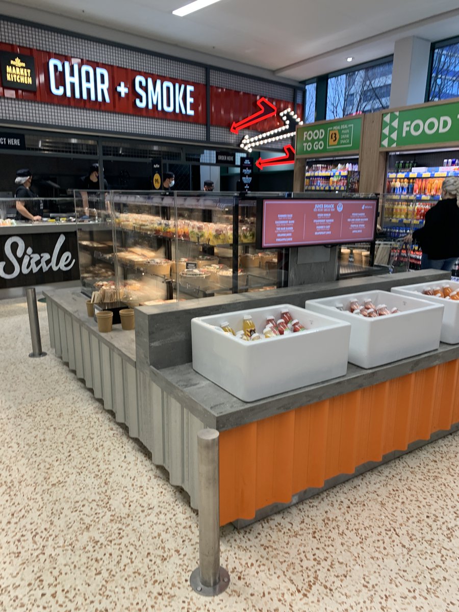 Frijadouk's tweet image. Morrisons have gone one step further with their Market Kitchen concept at Edgbaston. The Fri-Jado MCC Hot &amp;amp; Cold grab &amp;amp; go units are a great focal point with real transparency when you walk into the store, the counter really does make it "All About The Food"