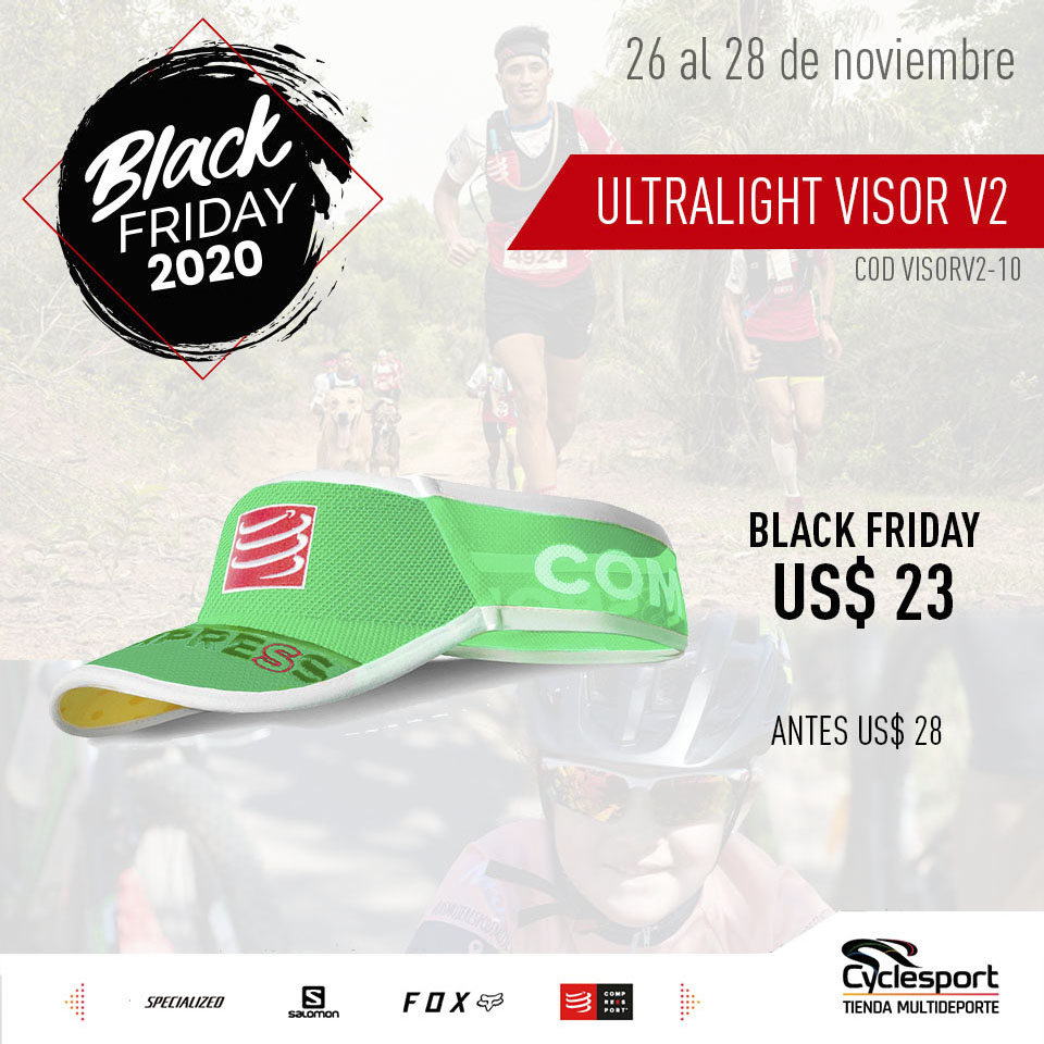 Ultralight V2 #compressport es ultraligera, bien ajustada y cómoda para todas sus salidas soleadas. 🌞⁣
Durante el #Blackfriday estarán a solo US$ 23.⁣
Te esperamos el 26-27-28 noviembre en nuestros locales.⁣
#cyclesport
