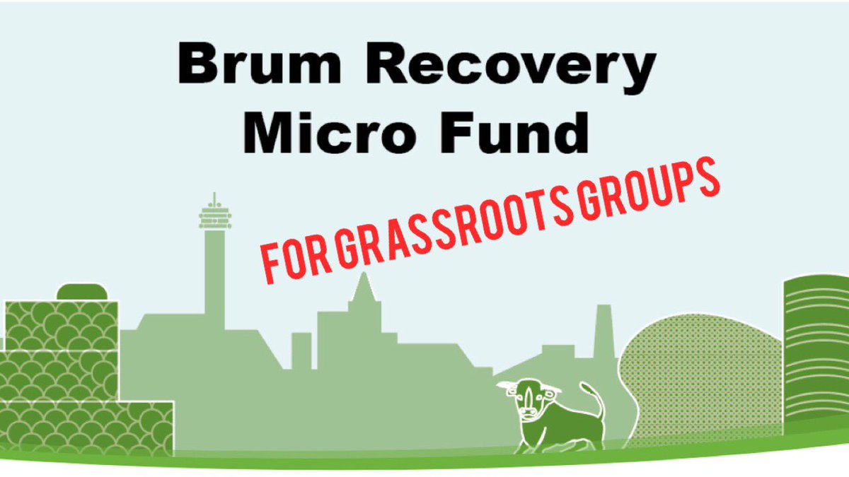 📢 @BVSC has set up a #communityrecovery fund for grassroots groups in #Brum to support activity in response to #COVID19. 

✅ Unconstituted groups can apply for between £0.5K-£2K. Deprived areas prioritised. 

⚠️ **DEADLINE 8th DECEMBER**
 
💥 APPLY: bvsc.org/micro-fund-ope…