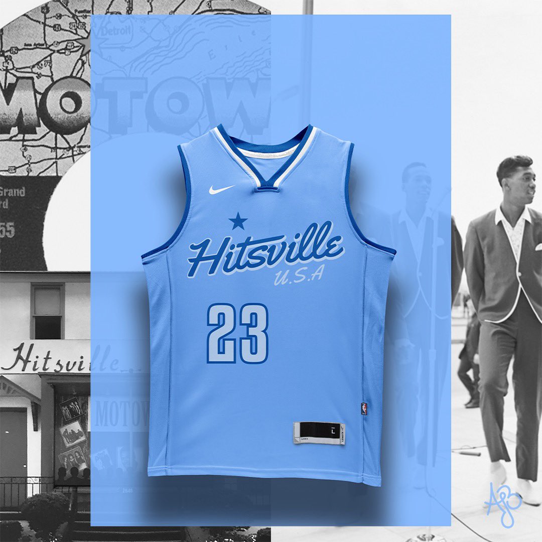 ABreedz's tweet photo. Detroit Pistons City Edition jerseys! I designed these with one concept in mind, #morethanamotor. The car theme is so played out by Nike it’s insulting. We are the Motor City, but anyone who’s actually been here knows that we are so much more. 

Lmk which one you would cop!! https://t.co/negzS1ntMx