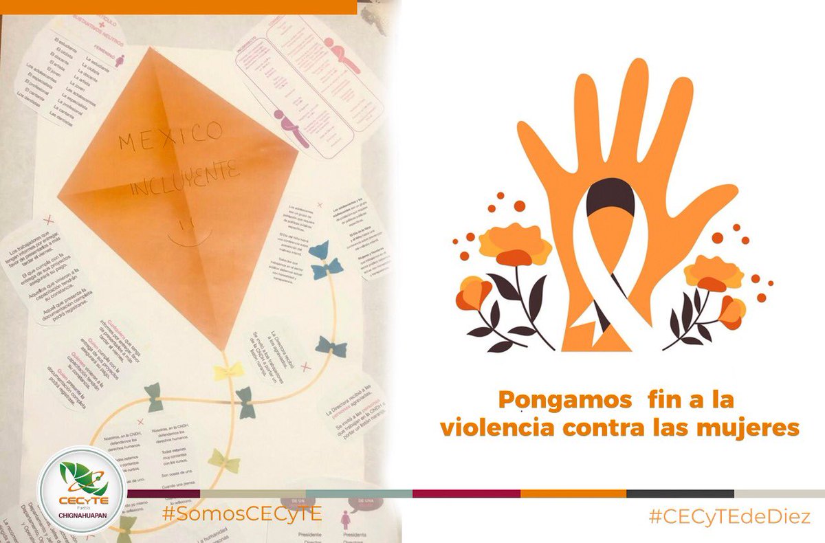 CECyTE_Chigna's tweet photo. En CECyTE Chignahuapan ¡NOS UNIMOS AL DÍA NARANJA! Para combatir la violencia contra niñas y mujeres.
￼#DíaNaranja
#SomosCECyTE 
#CECyTEdeDiez https://t.co/ZmBLiij1zJ