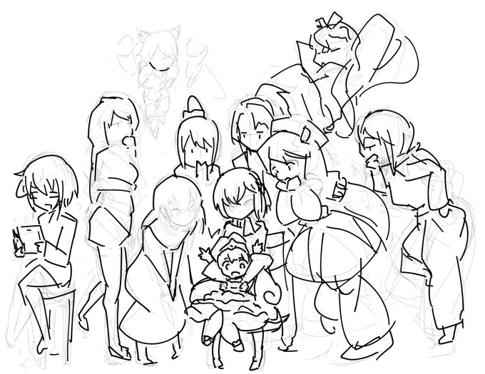 しばらくバタバタしていたので今頃描き始めました。
←はボツ案。 