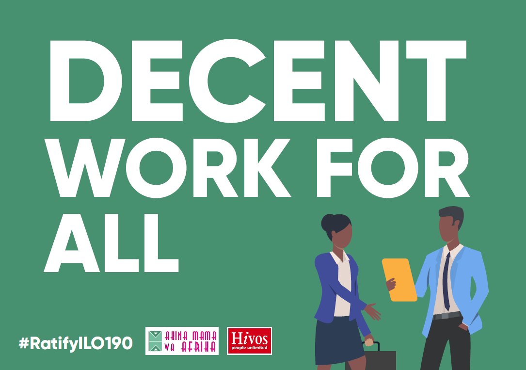 amwaafrika1's tweet photo. Women must be able to work in conditions of safety and security with dignity, agency and autonomy.

A world without violence is possible! A safe workplace is every woman's right.
#MeToo
#16days
#RatifyILO190 
#StopSexualHarassmentatWork https://t.co/Rt5TKLNHFt