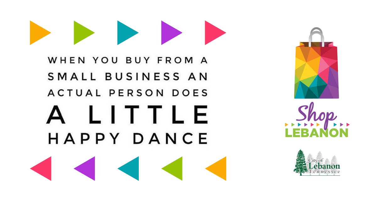 cityoflebanontn's tweet photo. Make a big impact on our community by shopping small and supporting small businesses. Shopping local is important for sustainability and even when shopping online you can shop small. #ThinkLebanonFirst #ShopLebanonTN https://t.co/1Xzi47TFyb