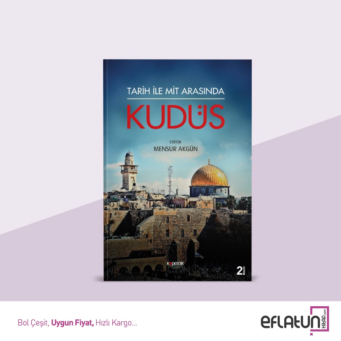 📘 Tarih ile Mit Arasında Kudüs
🖋️ Mensur Akgün

eflatunkitap.com

Geçmişte farklı dinlerden pek çok insanın barış içinde birlikte yaşadığı ve her birinin kutsal saydığı Kudüs, yıllardır dünya gündeminde çatışmalar, işgaller ve şiddet haberleriyle anılıyor....

#kudus