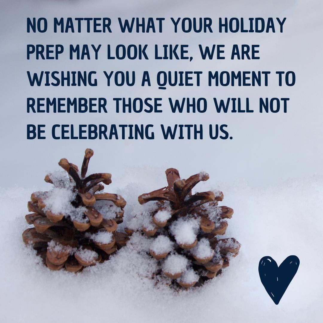 HealGrief's tweet photo. The holidays can be a hard time of year when you are grieving a death loss. Take time to take care of yourself. https://t.co/6aNHRaPsM7