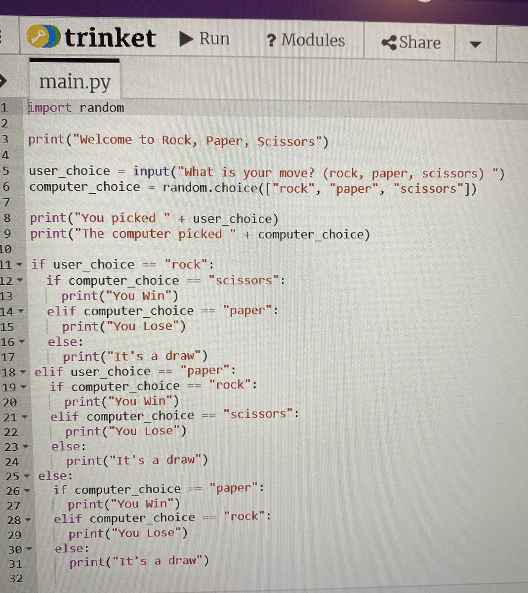 Very excited to be dipping my toes into the world of coding - it may be basic but it’s one of the coolest things I’ve done on maternity leave #letscrackcoding #KPMGconnect2020