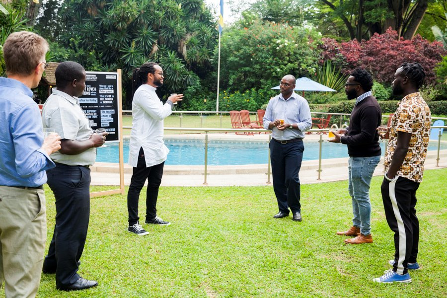 SwedeninKE's tweet photo. We held a #GlobalGuyTalk here in Nairobi! Fantastic having this group of men participate! The #GlobalGuyTalk is a gathering of men to talk about issues that they rarely speak about, with the goal to make men better equipped to contribute towards a more equal society. 1/3 https://t.co/8XbelE9Xrn