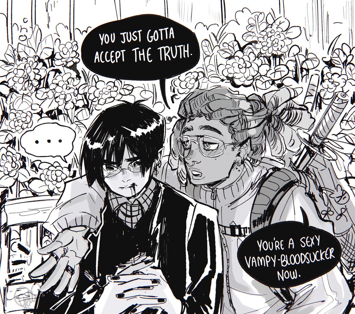 bloodsucker bros 💉 // Jun + Vik 