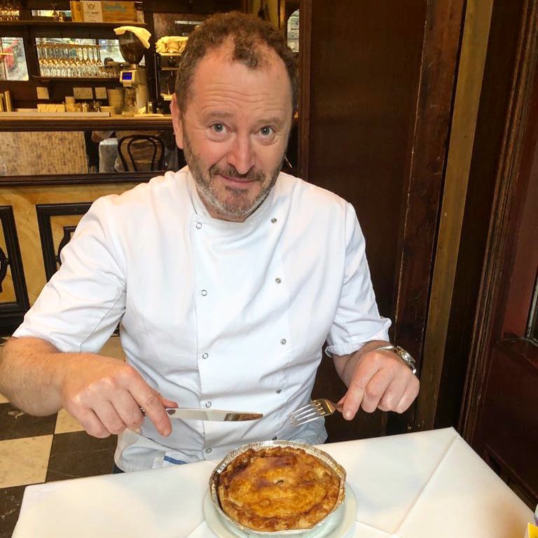 CafeStHonore's tweet photo. What's in your pie Neil??

This week's 'pie of the week' is a classic combo: chicken, leek and bacon.

Made with local chicken from @GriersonOrganic and baked in a suet pastry. 🥧

Call 0131 2262211 to order.

When they're gone, they're gone!

#pie #pieoftheweek #edinburgh https://t.co/GiPlZ38TUr