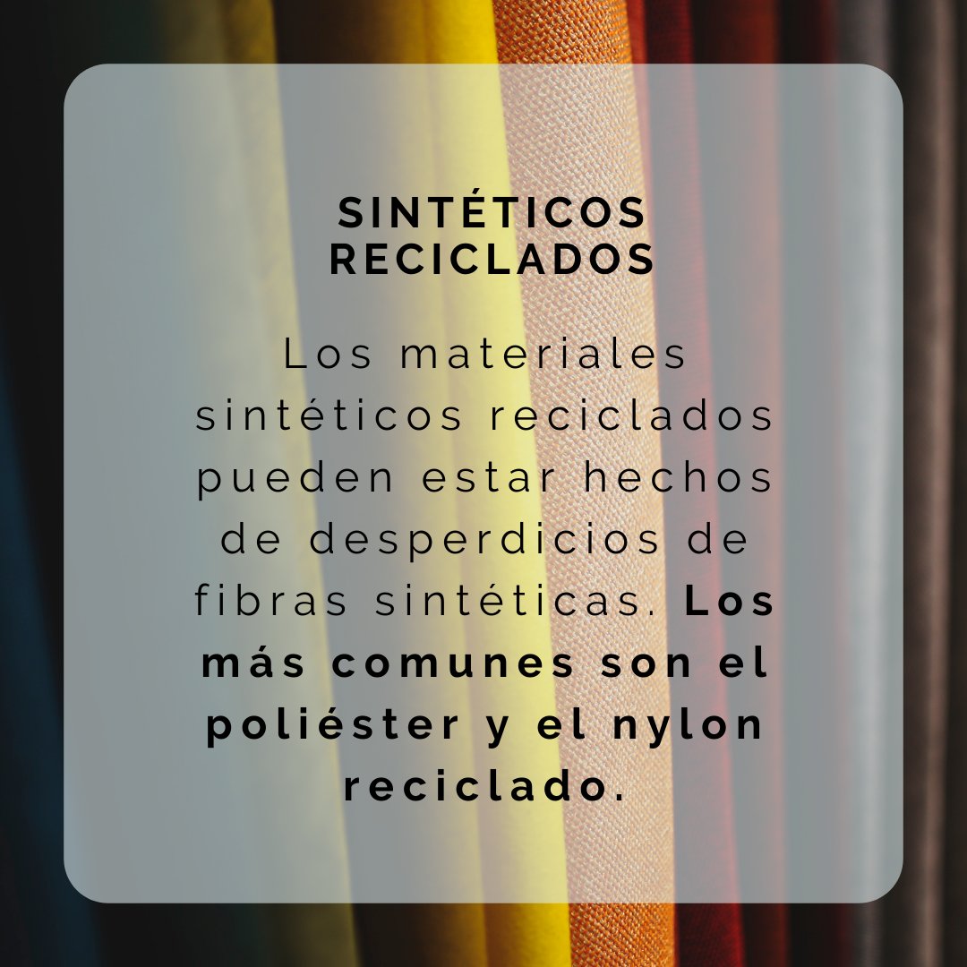 CavSustentables's tweet image. En CAV+S 🌎🍃  seguimos con los #MaterialesSustentables: ¿Qué sabes del #PoliésterReciclado? Aquí te entregamos alguna información que te servirá para llevar una #ModaConsciente👖