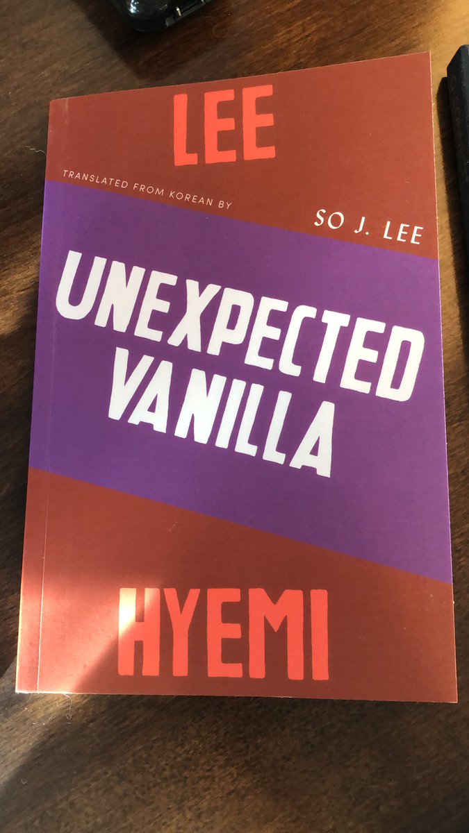 Loved listening to #LeeHyemi and @sojeflux discussing #unexpectedvanilla with the <a href="/KCCUK/">KCCUK</a> highly recommended reading