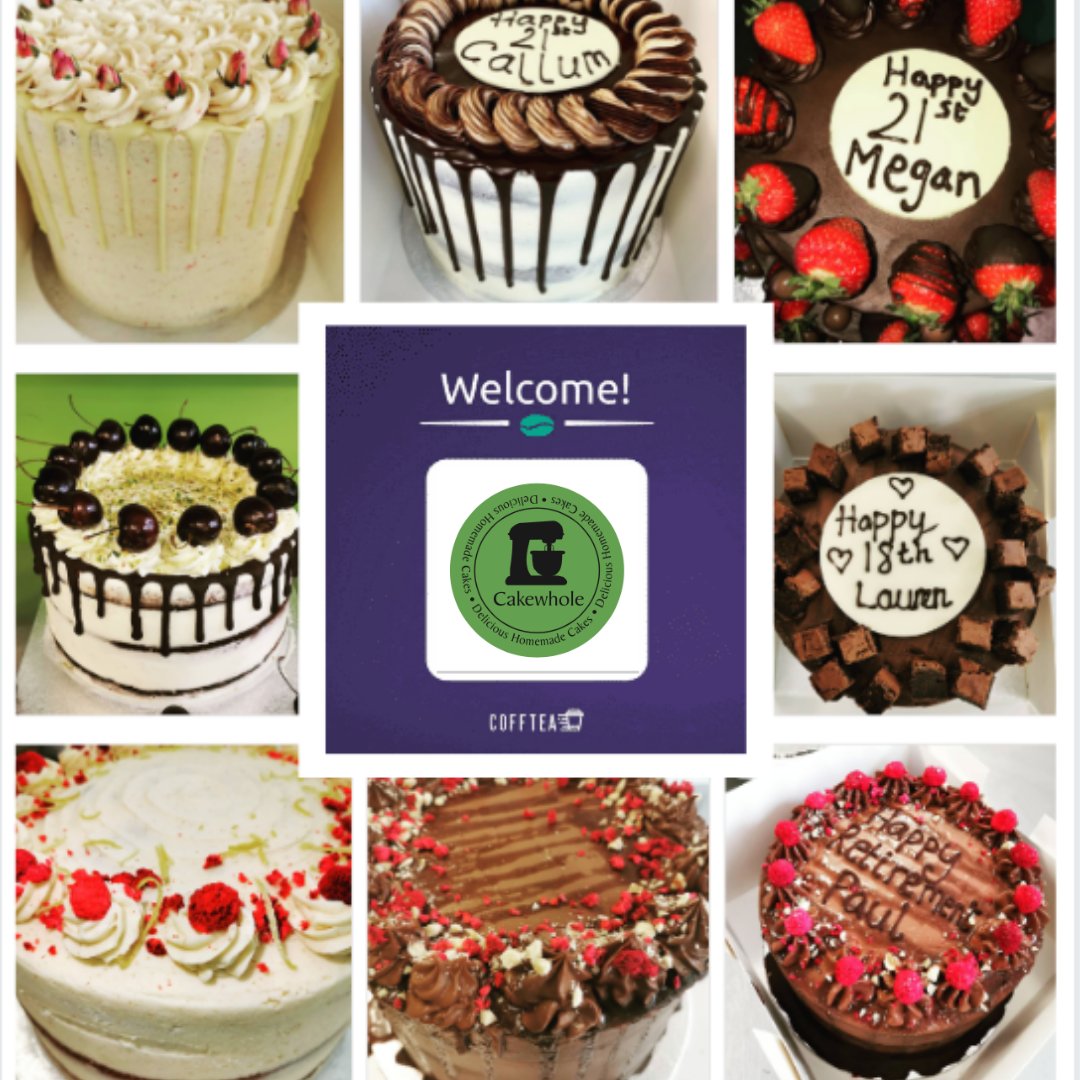 WeAreCofftea's tweet photo. Great News! 🎉 
Cakewhole Plymouth is now part of the #CoffteaApp! 🍰 🍥 🎂 😋 
You can now order from phone your fave homemade vegan/gluten free cakes!

📱 Download CoffTea https://t.co/JXqLsm8QTM

#VeganCake #PlymouthCafe #Shop4Plymouth #Cakewhole #GlutenFree
#PlymouthFoodies https://t.co/nSpyhA2Bg3