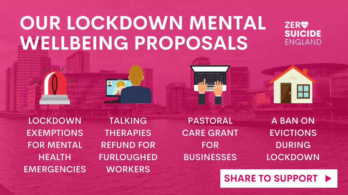ZeroSuicideEng's tweet photo. As @RishiSunak sets out his budget, we want remind him that Covid has had an enormous knock on impact on propels mental health. Our wellbeing proposals are modest and would help save lives. We need our government to listen to those who need help. #Budget2020 https://t.co/ccVAABpuGZ