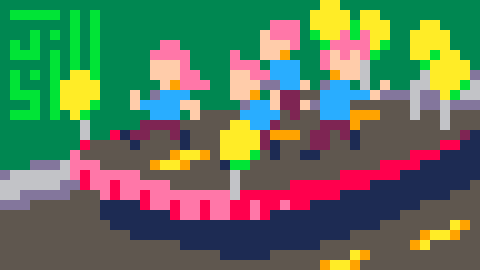 Jusiv_'s tweet image. I'm not sure that's how a #ParadeFloat is supposed to work...
@Pixel_Dailies #Pixel_Dailies #PixelArt #Pixel #PyxelEdit #PICO8
(1028x Streak!)