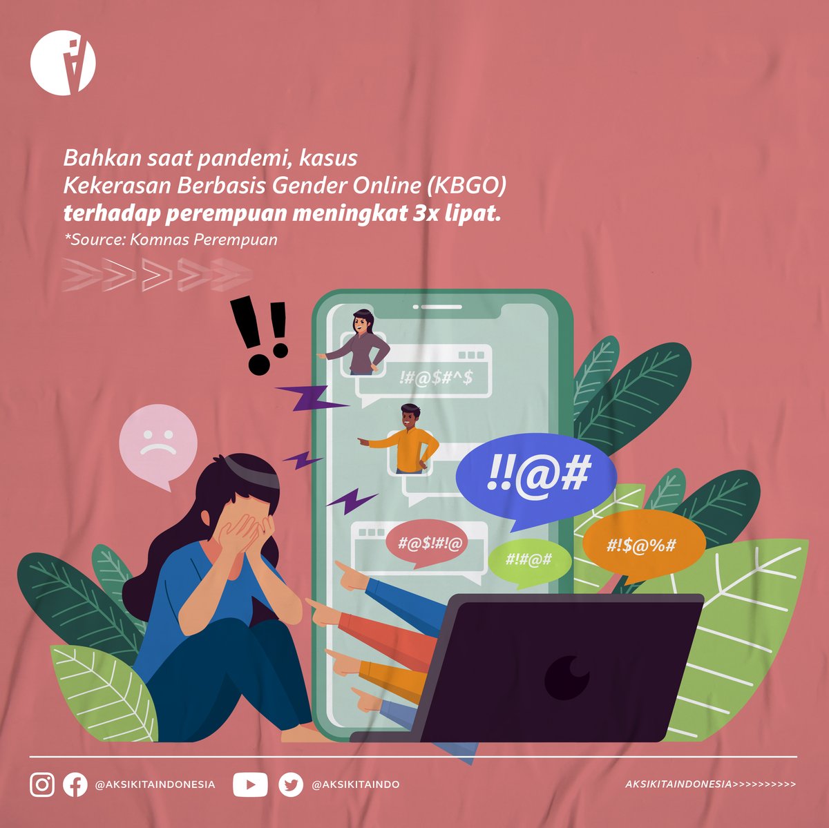 aksikitaindo's tweet photo. AksiKita: Ada yang tahu hari apakah sekarang?
Netizen 1 : Hari Rabu lah
Netizen 2 : Hari ortu gw gajian
.
.
.
Maaf banget ya mimin kasih tau...
#aksikita #KGBO #GenerationEquality #SpreadTheWord https://t.co/0eC2dAaQmR