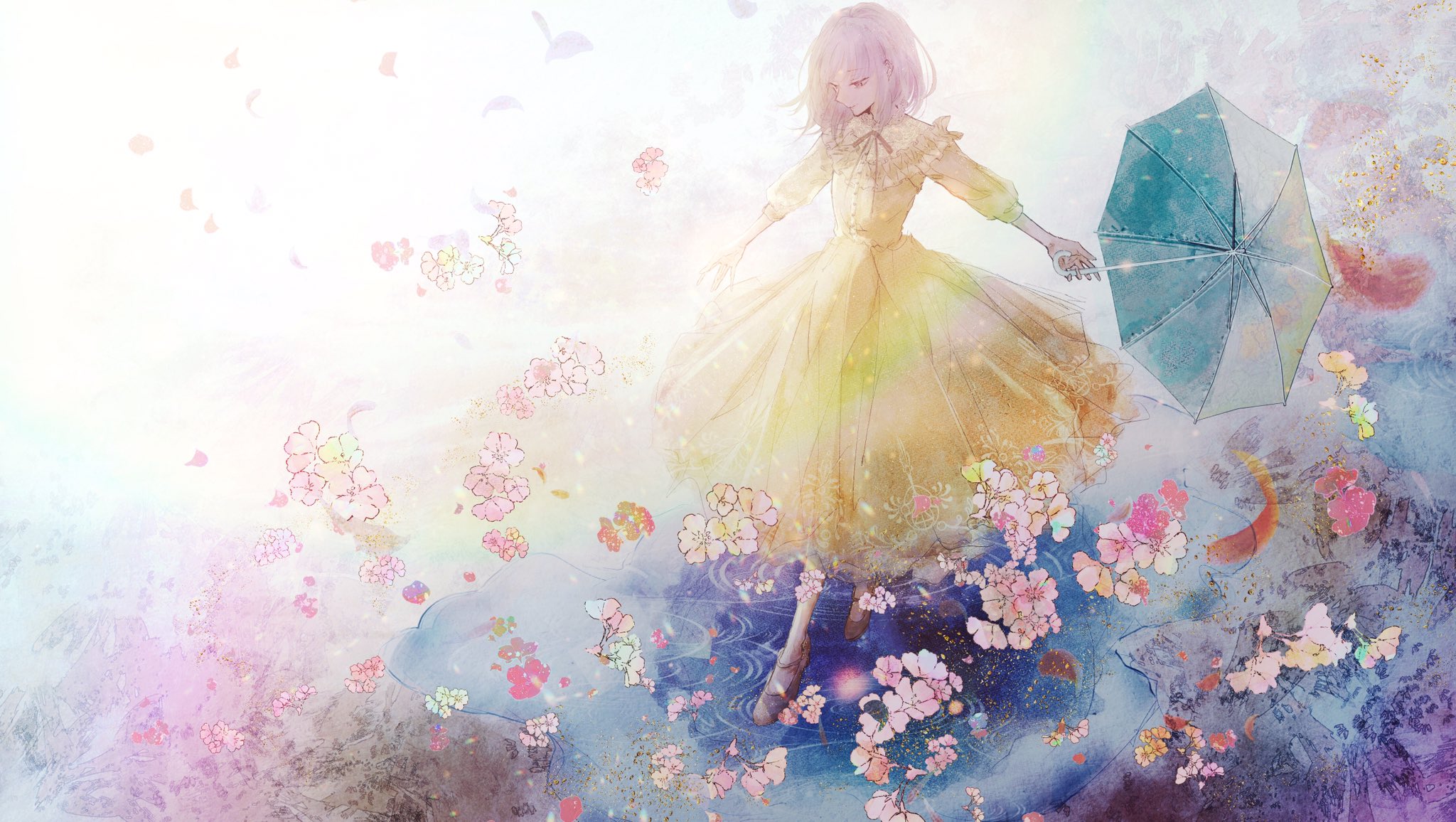 樹キキ 花時計 Piano Arrange Yoin Covered By しほ Sm T Co Y5p6znfeky イラストを担当しました 曲も歌も映像もとっても綺麗ですぜひ