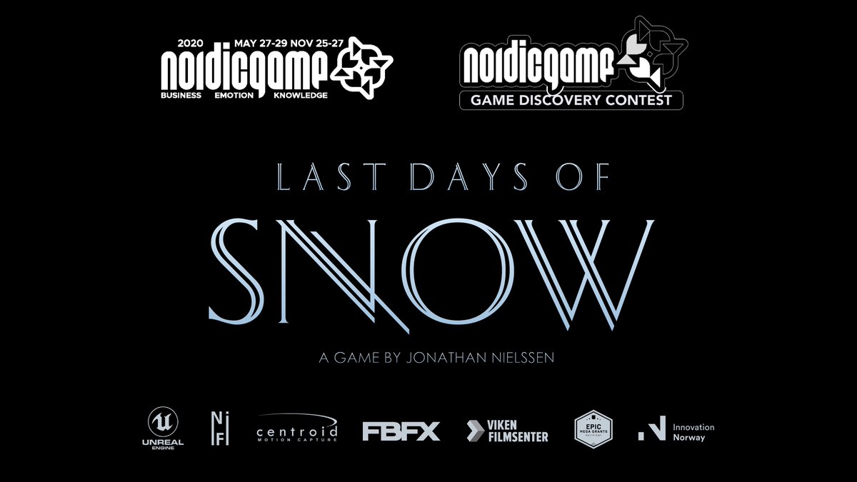 _Loeding_'s tweet image. @NordicGame 2020+ is back and running until Friday 27th Nov! Check out the amazing lineup of events and tune in today at 18:10 CET to watch the #NordicGameDiscoveryContest Season IV semi-finals where #LastDaysofSnow is competing!

#indie #game #gamedev #videogames #gaming #NGDC