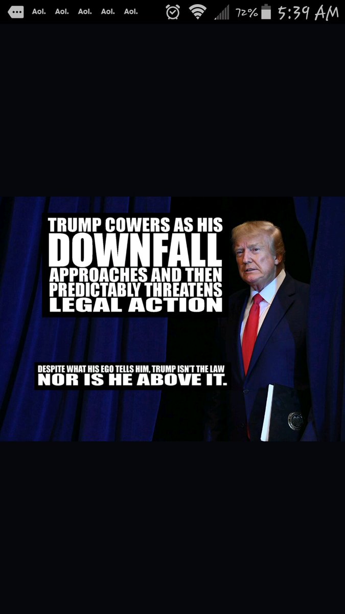 KINGTRUMPUSLIAR's tweet photo. #DOWNFALLDON
#COWERS
#DONALDISOVER
#MAGAWASACHURCHLIE https://t.co/1wJoWV9CDU