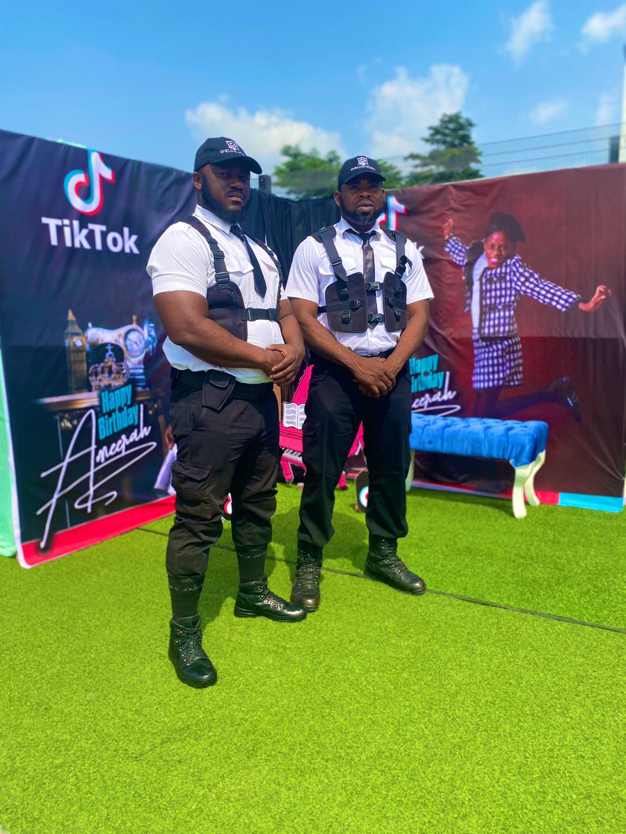 Princess Ameerah’s #TikTok themed birthday party fully secured by the team. 
Special thanks to King Hakeem Balogun CEO of the famous King Hakbal fashion collections. 
#birthday #security #securityguards #bodyguards #GRAMMYs #GRAMMYnoms