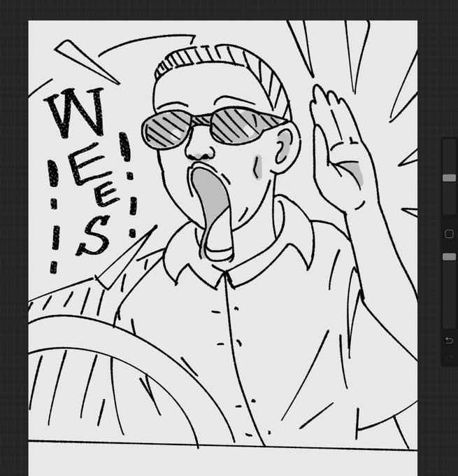 一番好きなゆーちゅーヴィイの落書き👽 