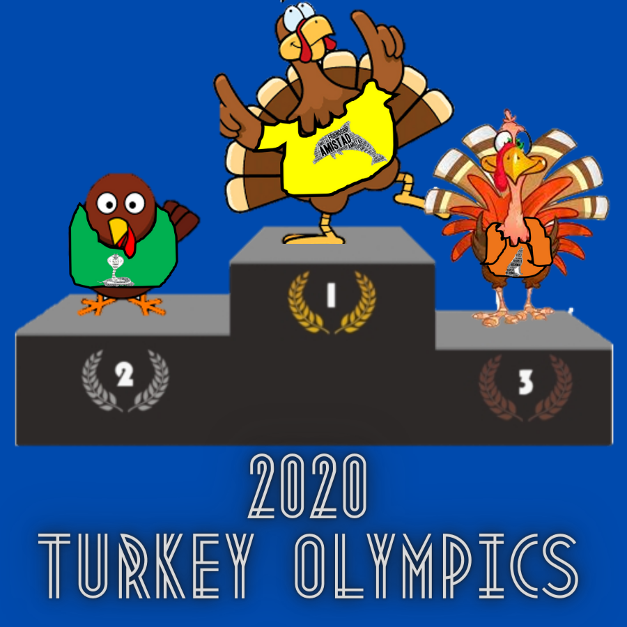 GLESPhysEd's tweet image. 2020 Turkey Olympics today...10 fun and inventive challenges for the students to perform and earn points for their HOUSE!  Go Amistad 🐬💛  #HCPSmoves  #HPEathome