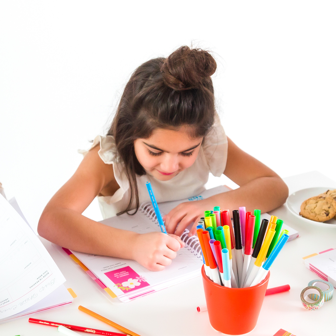 Looking for the perfect gift for your favorite 8-13-year-old girl? The Girls Goal Planner is here—and it's 25% off! 💕

Created for girls ages 8 to 13 with child psychologists and developmental experts, this fun daily planner will teach her to have a growth mindset, set grace