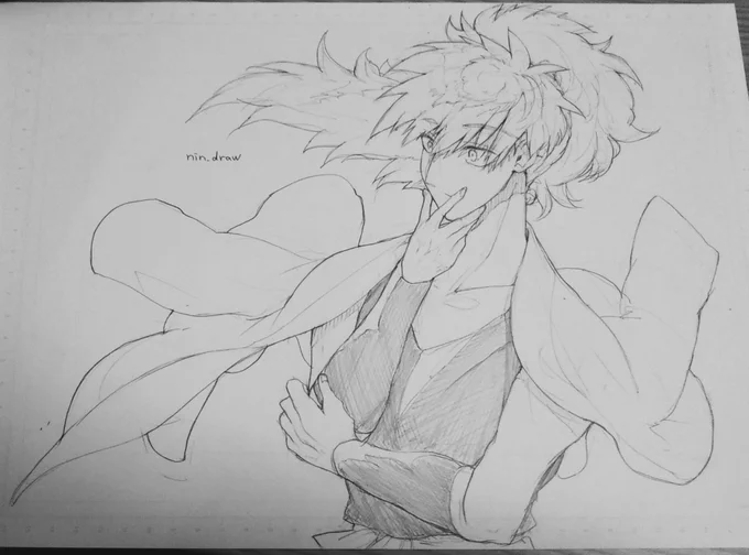 #nin_draw 
不破雷蔵! 