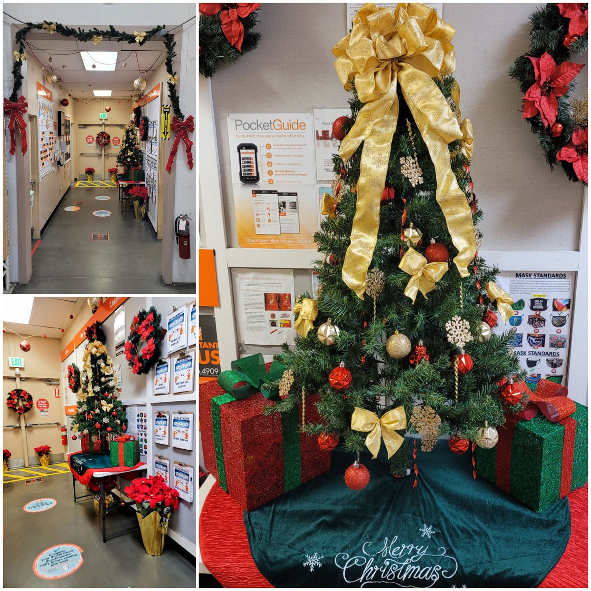 Fun committee making sure the associates feel the holiday spirit despite limited space. Great good <a href="/wilson_jeter/">Andrea Wilson Jeter</a>!
<a href="/christydumas/">Christy Dumas</a> <a href="/0704CeCe/">Chrishaunta Freeman</a> <a href="/SteveLingle3/">Steve Lingle</a> <a href="/ChadWiseman11/">Chad Wiseman</a> <a href="/RSalemi/">Robbie Salemi</a>