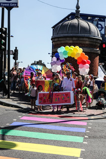 1/15 - Newham (June 2018 and June 2019) In June 2018 the first Local Authority to install a temporary  #RainbowCrossing was Newham. This was a joint venture between Newham Council and  #ForestGaytePride, one of London’s leading borough Pride events. This was repeated in 2019