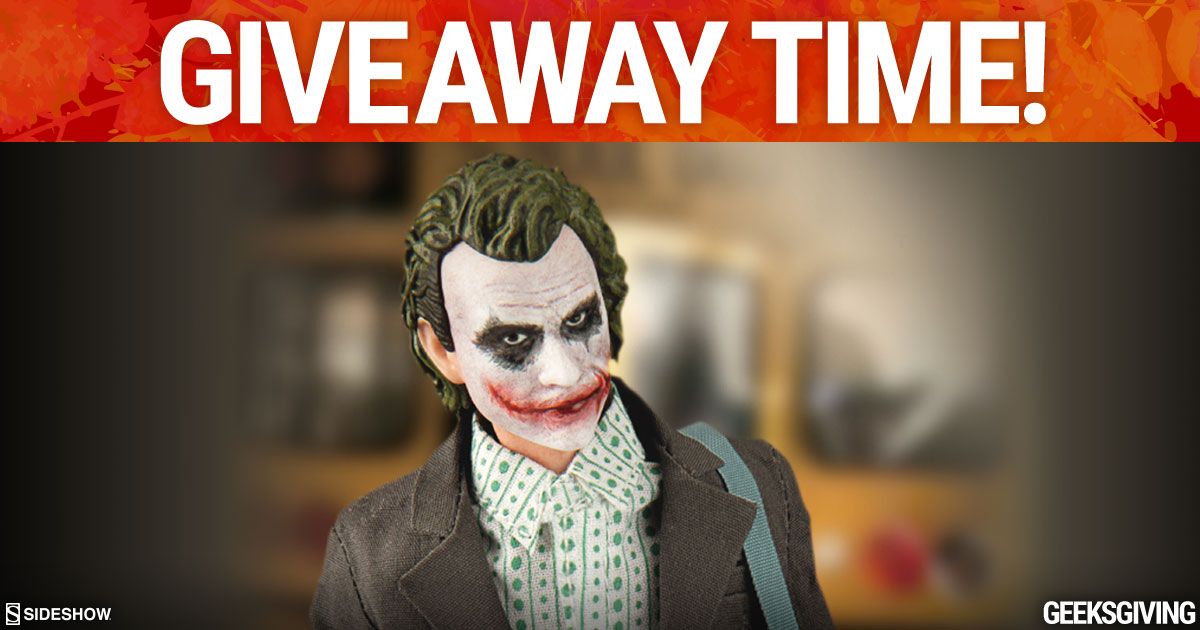 It's #GIVEAWAY TIME! For a chance to win #TheJoker Action Figure by <a href="/beast_kingdom/">Beast Kingdom Toys</a>, follow these rules:

1. LIKE &amp; RETWEET!
2. FOLLOW us!

Learn more about the prize: buff.ly/3juhKSh
Terms &amp; Conditions: side.show/giveaway
US residents only! Ends 11/26!