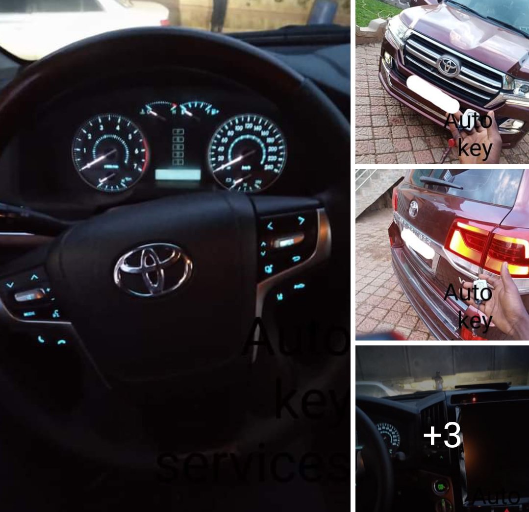 UgandaAuto's tweet image. Landcrusier V8 model 2015 lost key replaced on site 
We stock all types of Keys including the latest vehicle models. ✅✅

Have only one key? Don’t wait till you loose it. 

Call us for a free quote. 

☎️0757204638

#keyduplication #Keyreplacements #autokeyservices